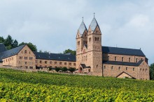 Abtei St. Hildegard, Rüdesheim, Southwest view